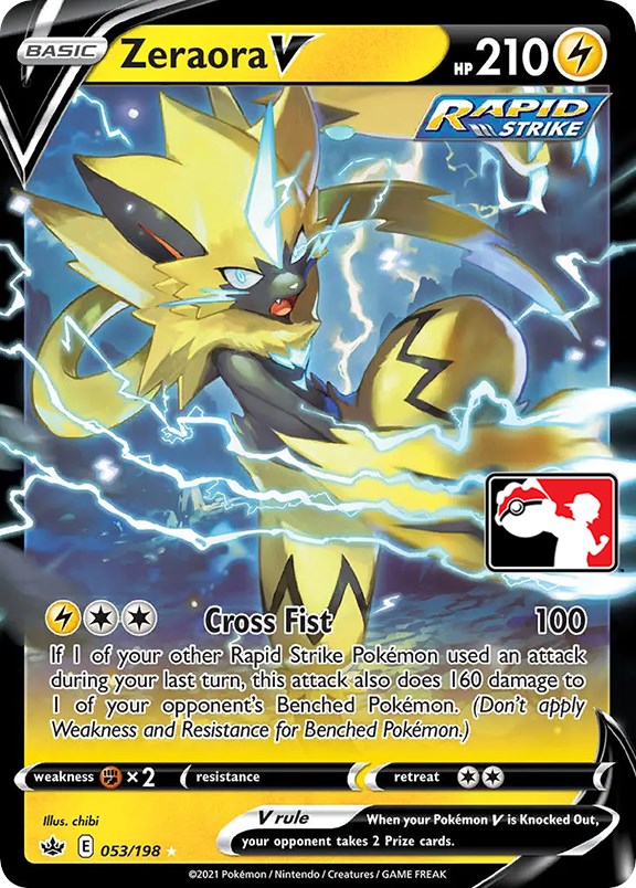 Zeraora V (053/198) [Prize Pack Series One] | GnG Games