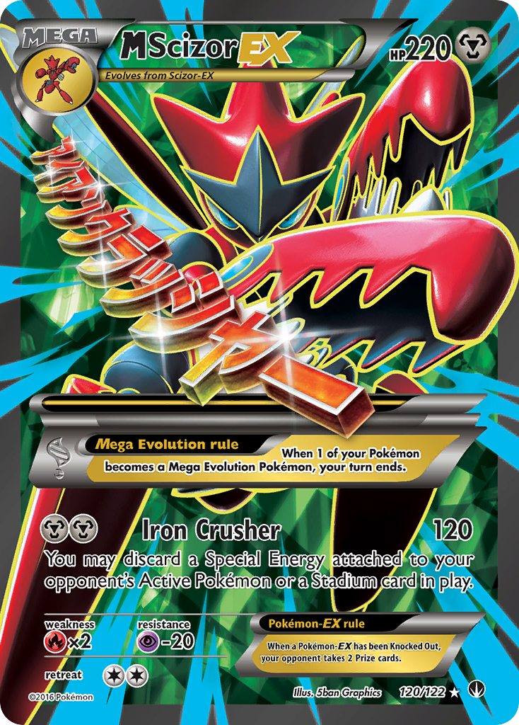M Scizor EX (120/122) [XY: BREAKpoint] | GnG Games
