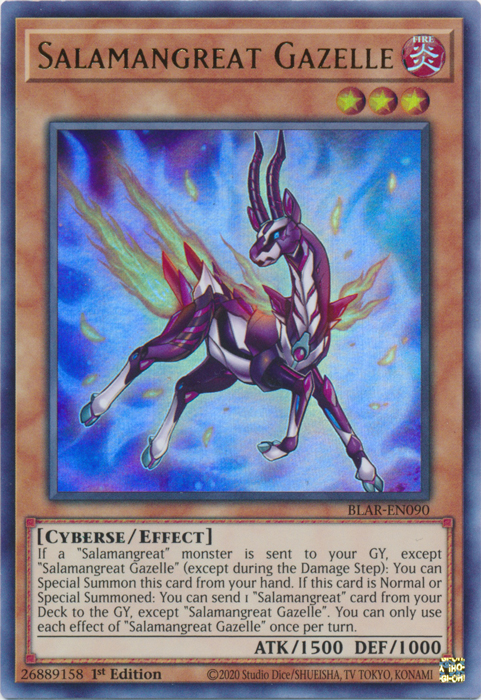 Salamangreat Gazelle [BLAR-EN090] Ultra Rare | GnG Games