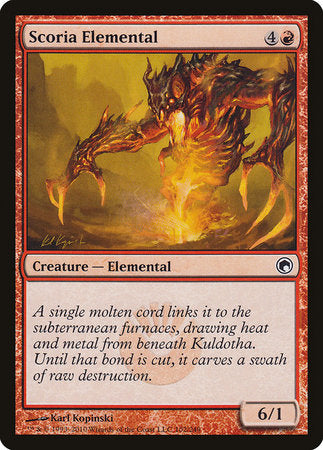 Scoria Elemental [Scars of Mirrodin] | GnG Games