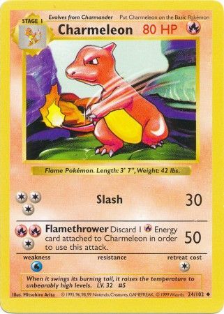 Charmeleon (24/102) [Base Set Shadowless Unlimited] | GnG Games