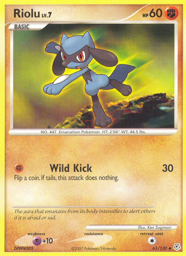 Riolu (61/130) [Diamond & Pearl: Base Set] | GnG Games