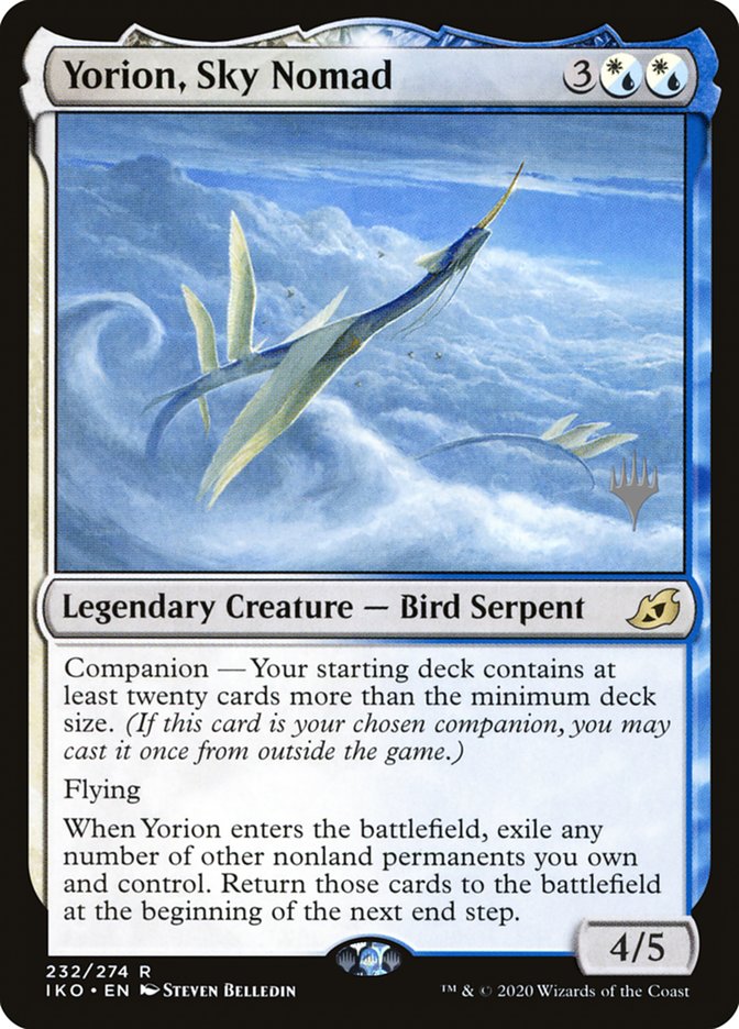 Yorion, Sky Nomad (Promo Pack) [Ikoria: Lair of Behemoths Promos] | GnG Games