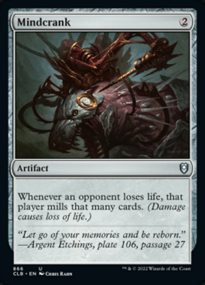 Mindcrank [Commander Legends: Battle for Baldur's Gate] | GnG Games