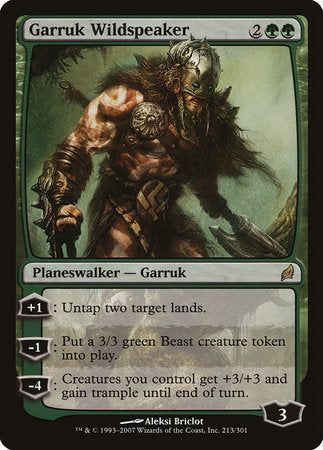 Garruk Wildspeaker [Lorwyn] | GnG Games