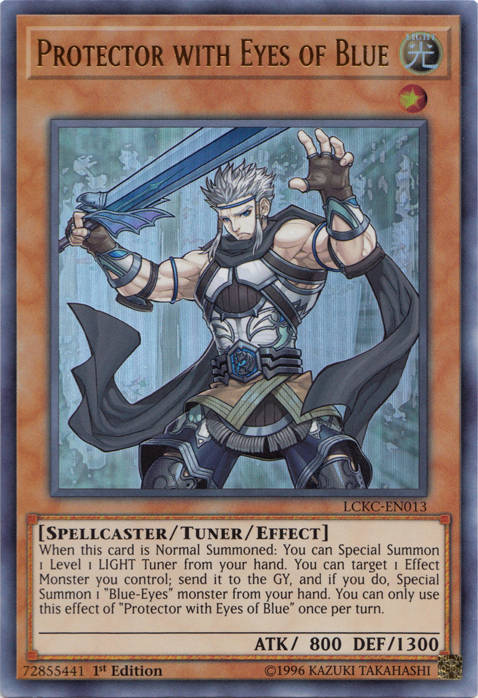 Protector with Eyes of Blue [LCKC-EN013] Ultra Rare | GnG Games