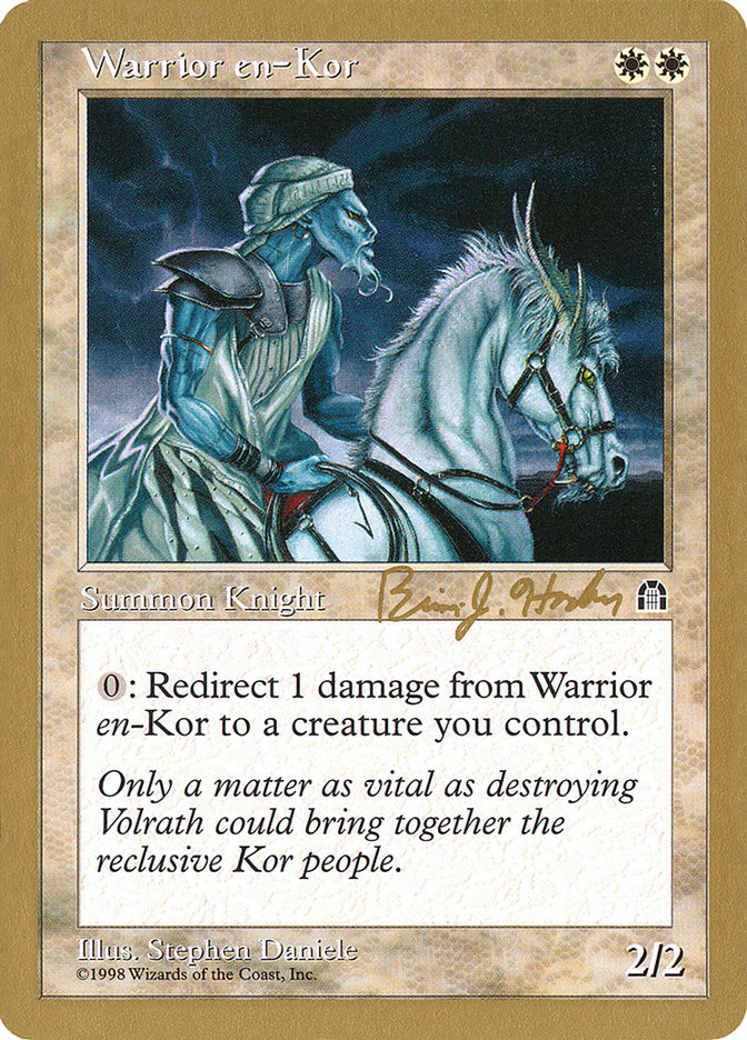 Warrior en-Kor (Brian Hacker) [World Championship Decks 1998] | GnG Games