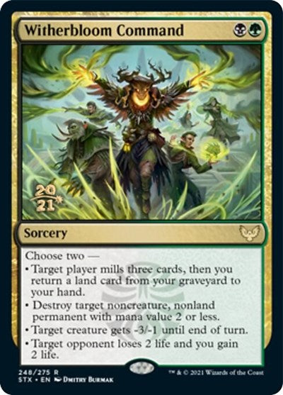 Witherbloom Command [Strixhaven: School of Mages Prerelease Promos] | GnG Games