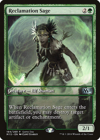 Reclamation Sage [Magic 2015 Promos] | GnG Games