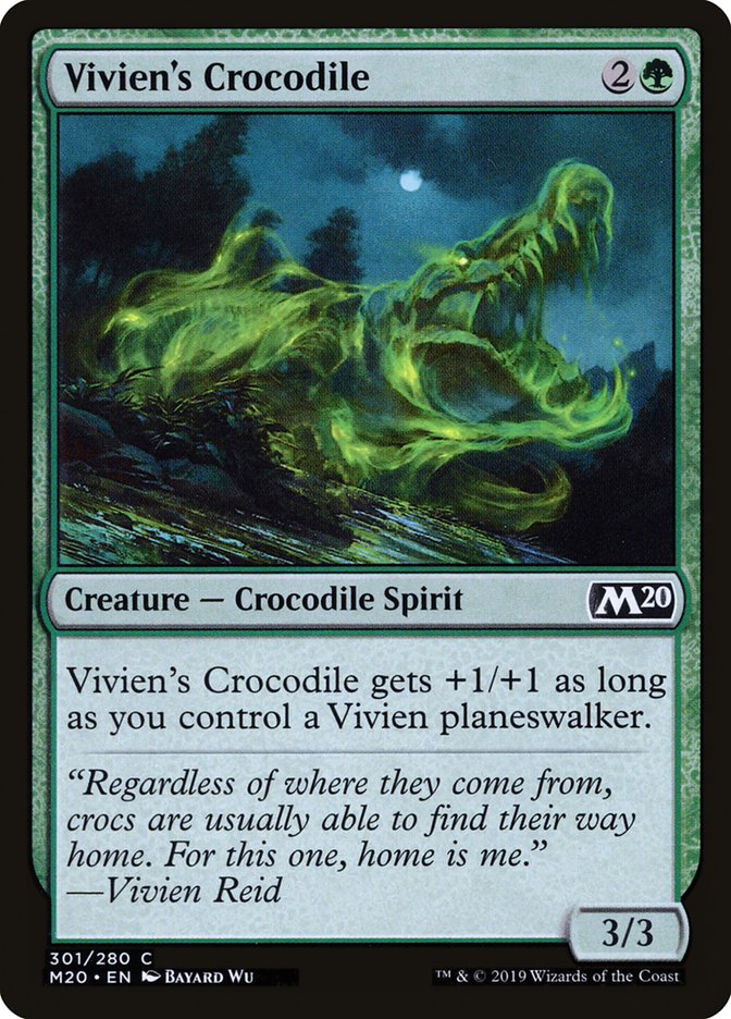 Vivien's Crocodile [Core Set 2020] | GnG Games