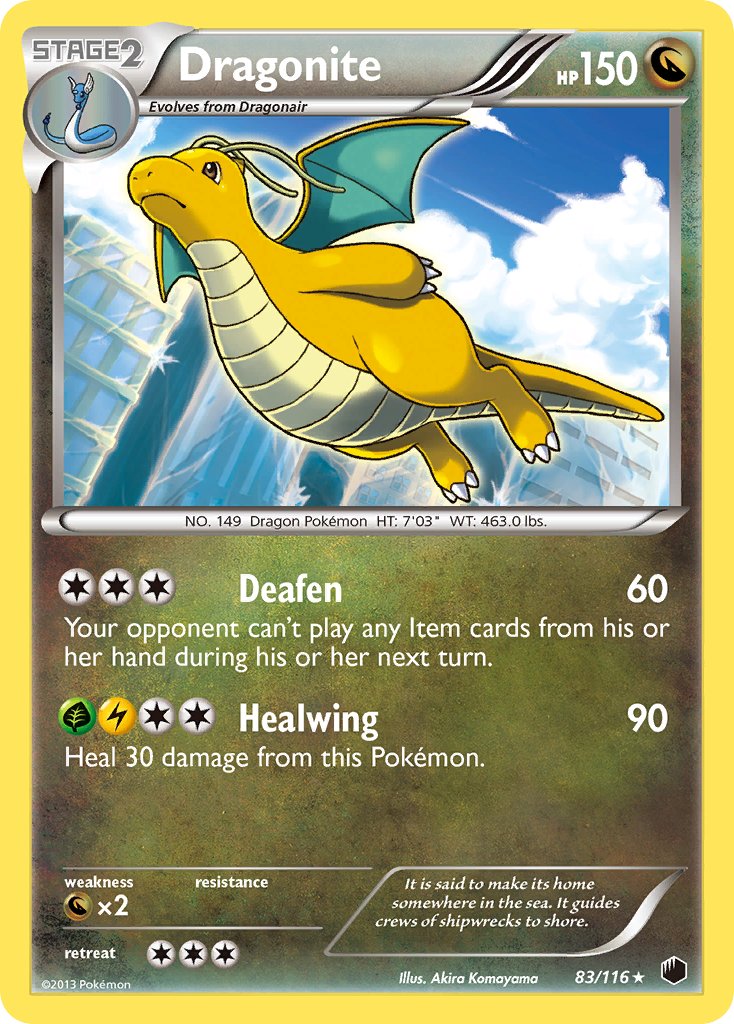 Dragonite (83/116) (Cosmos Holo) (Blister Exclusive) [Black & White: Plasma Freeze] | GnG Games