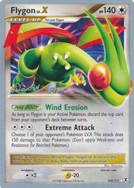 Flygon LV.X (105/111) (Stallgon - David Cohen) [World Championships 2009] | GnG Games