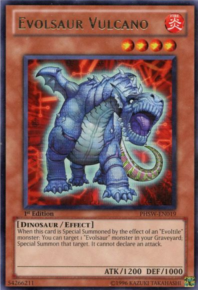 Evolsaur Vulcano [PHSW-EN019] Rare | GnG Games