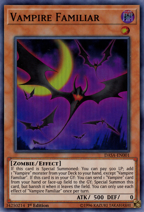 Vampire Familiar [DASA-EN001] Super Rare | GnG Games