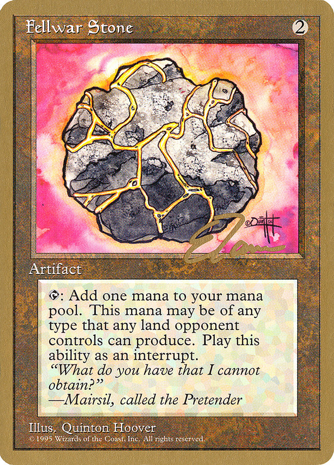 Fellwar Stone (Eric Tam) [Pro Tour Collector Set] | GnG Games