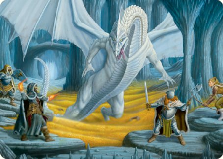 Cave of the Frost Dragon Art Card [Dungeons & Dragons: Adventures in the Forgotten Realms Art Series] | GnG Games