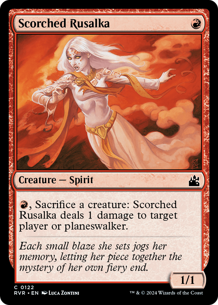 Scorched Rusalka [Ravnica Remastered] | GnG Games