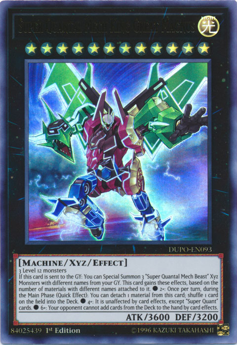 Super Quantal Mech King Great Magnus [DUPO-EN093] Ultra Rare | GnG Games