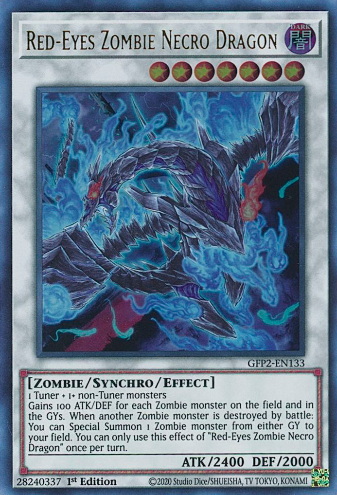 Red-Eyes Zombie Necro Dragon [GFP2-EN133] Ultra Rare | GnG Games