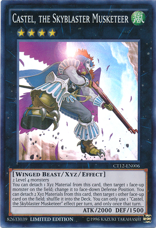 Castel, the Skyblaster Musketeer [CT12-EN006] Super Rare | GnG Games