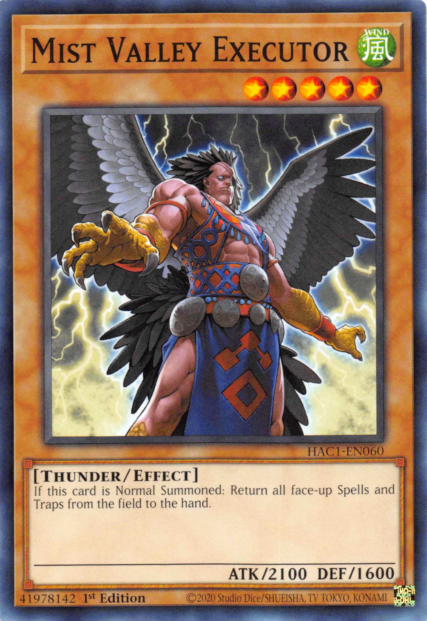 Mist Valley Executor [HAC1-EN060] Common | GnG Games