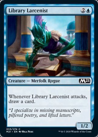 Library Larcenist [Core Set 2021] | GnG Games