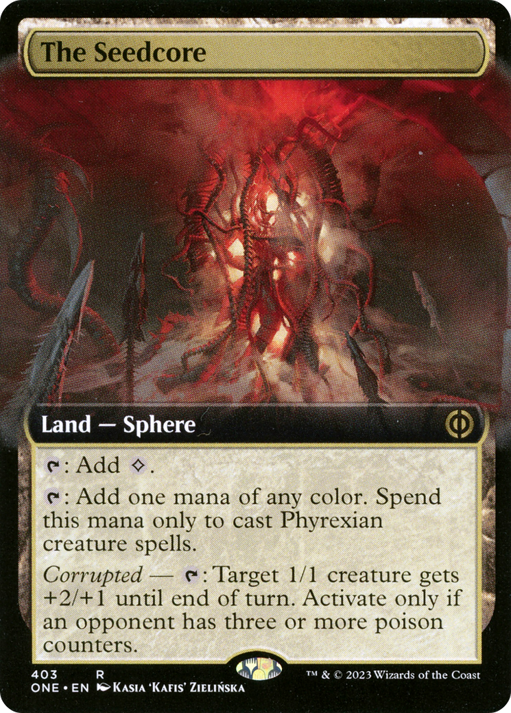 The Seedcore (Extended Art) [Phyrexia: All Will Be One] | GnG Games