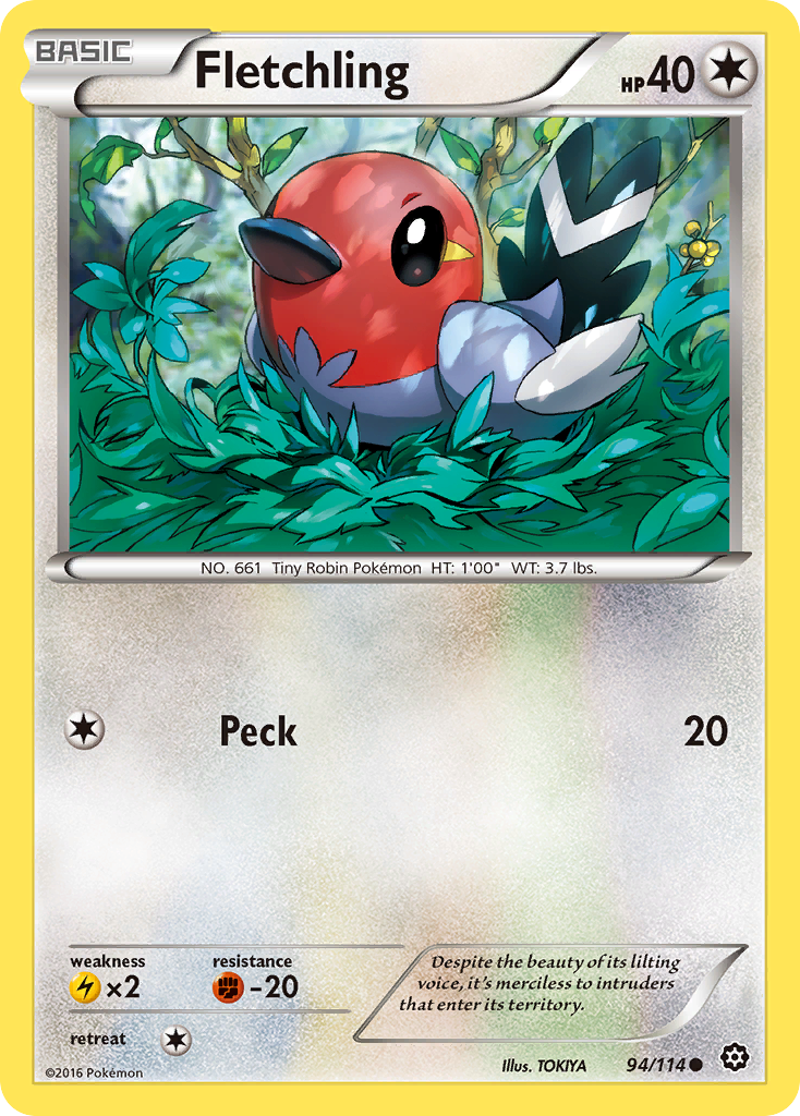 Fletchling (94/114) [XY: Steam Siege] | GnG Games