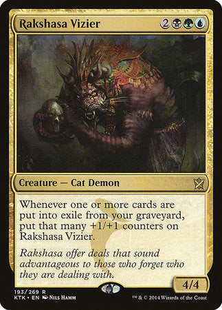 Rakshasa Vizier [Khans of Tarkir] | GnG Games