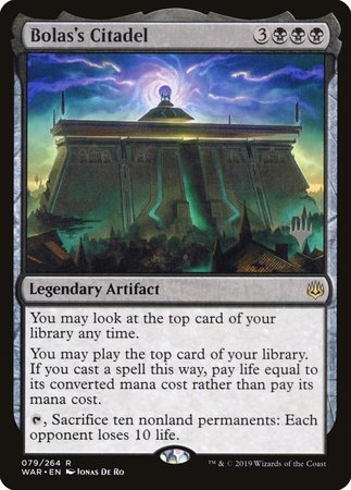 Bolas's Citadel [War of the Spark Promos] | GnG Games