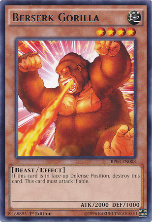 Berserk Gorilla [BP03-EN008] Rare | GnG Games