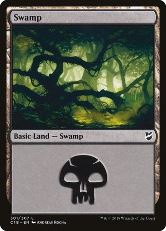 Swamp (301) [Commander 2018] | GnG Games