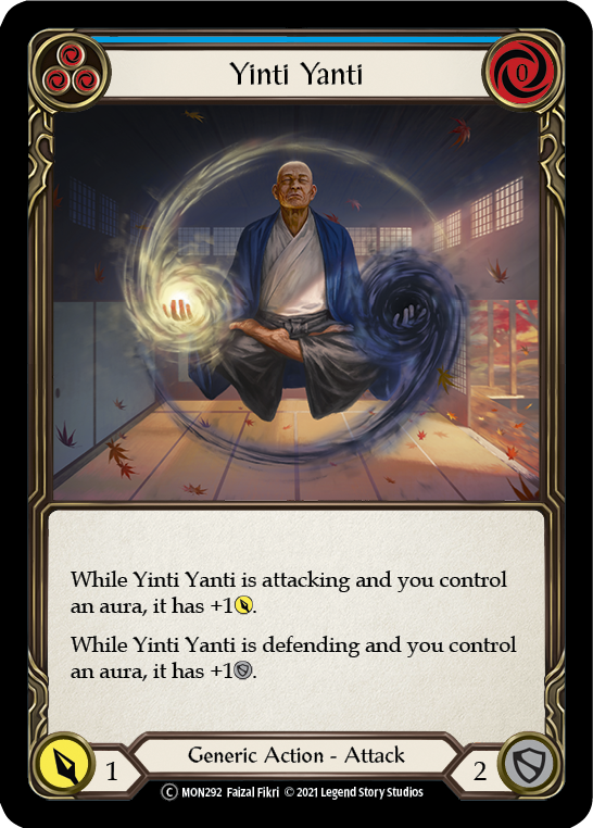 Yinti Yanti (Blue) (Rainbow Foil) [U-MON292-RF] Unlimited Edition Rainbow Foil | GnG Games