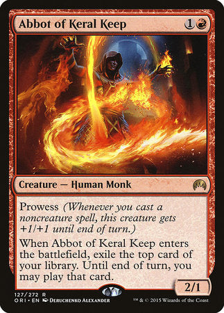 Abbot of Keral Keep [Magic Origins] | GnG Games