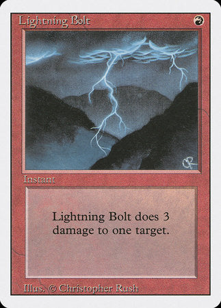 Lightning Bolt [Revised Edition] | GnG Games