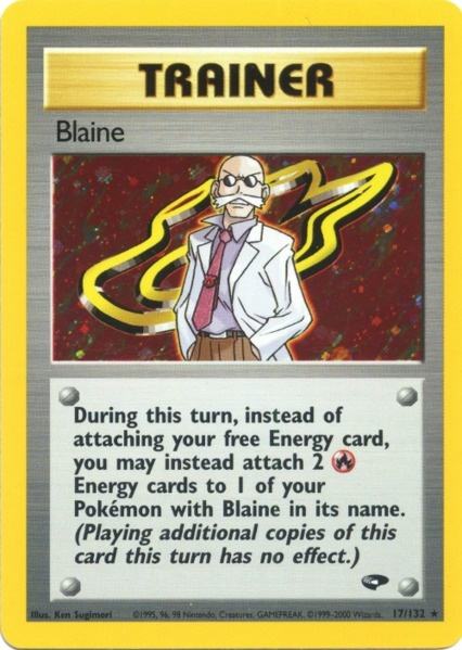 Blaine (17/132) [Gym Challenge Unlimited] | GnG Games