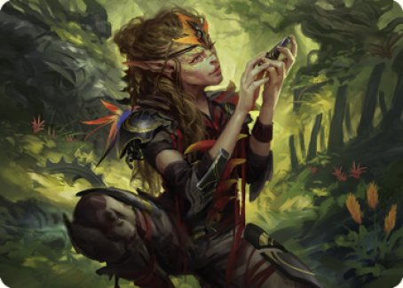 Meria, Scholar of Antiquity Art Card [Dominaria United Art Series] | GnG Games