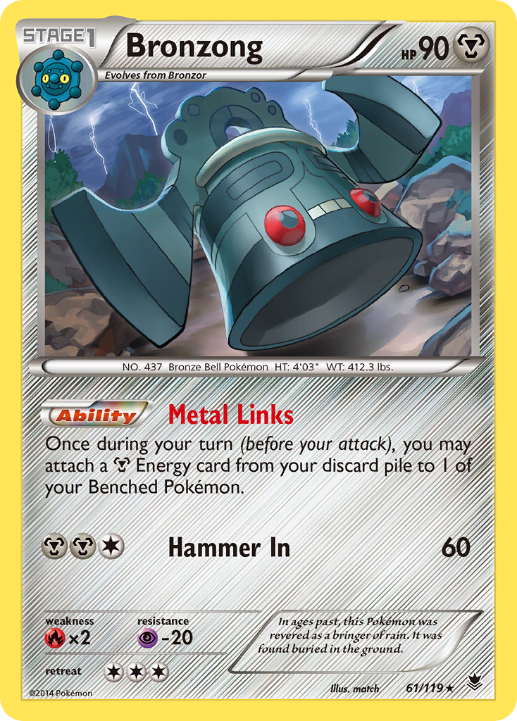 Bronzong (61/119) [XY: Phantom Forces] | GnG Games