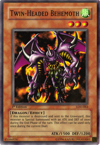 Twin-Headed Behemoth [LOD-063] Super Rare | GnG Games
