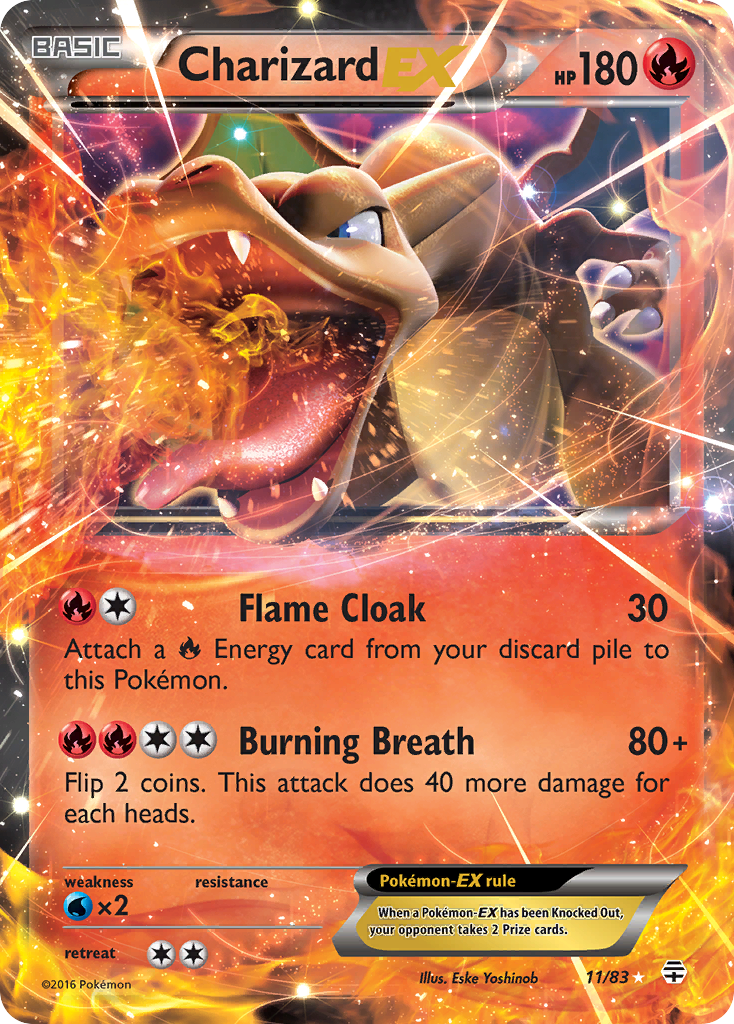 Charizard EX (11/83) [XY: Generations] | GnG Games