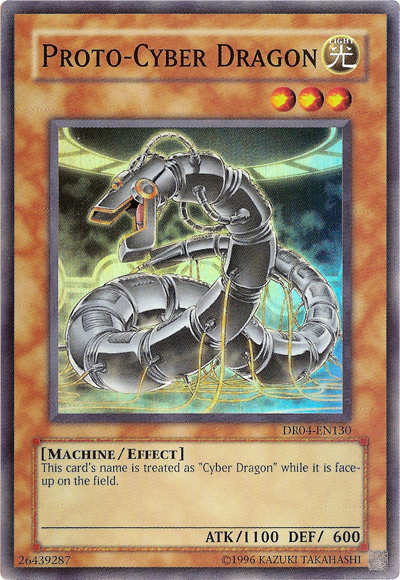 Proto-Cyber Dragon [DR04-EN130] Super Rare | GnG Games