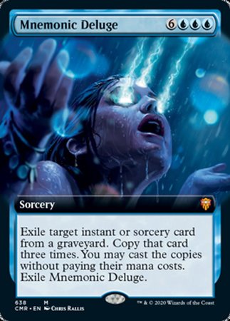 Mnemonic Deluge (Extended Art) [Commander Legends] | GnG Games