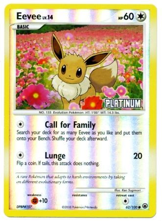 Eevee (62/100) [Burger King Promos: 2009 Collection] | GnG Games