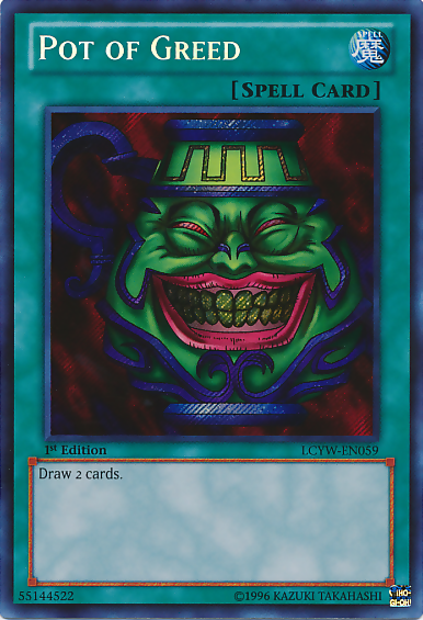 Pot of Greed [LCYW-EN059] Secret Rare | GnG Games