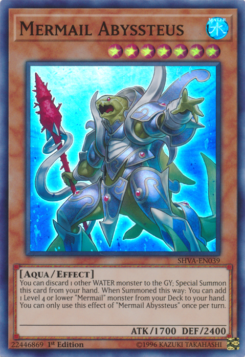 Mermail Abyssteus [SHVA-EN039] Super Rare | GnG Games