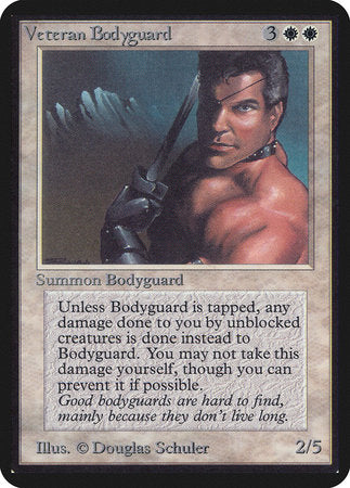 Veteran Bodyguard [Limited Edition Alpha] | GnG Games
