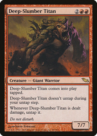 Deep-Slumber Titan [Shadowmoor] | GnG Games