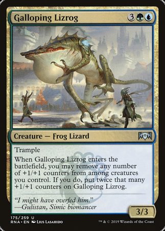 Galloping Lizrog [Ravnica Allegiance] | GnG Games