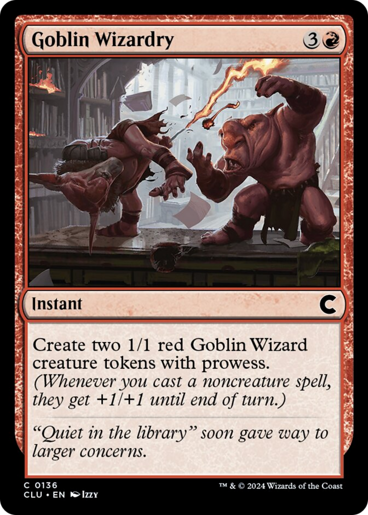 Goblin Wizardry [Ravnica: Clue Edition] | GnG Games