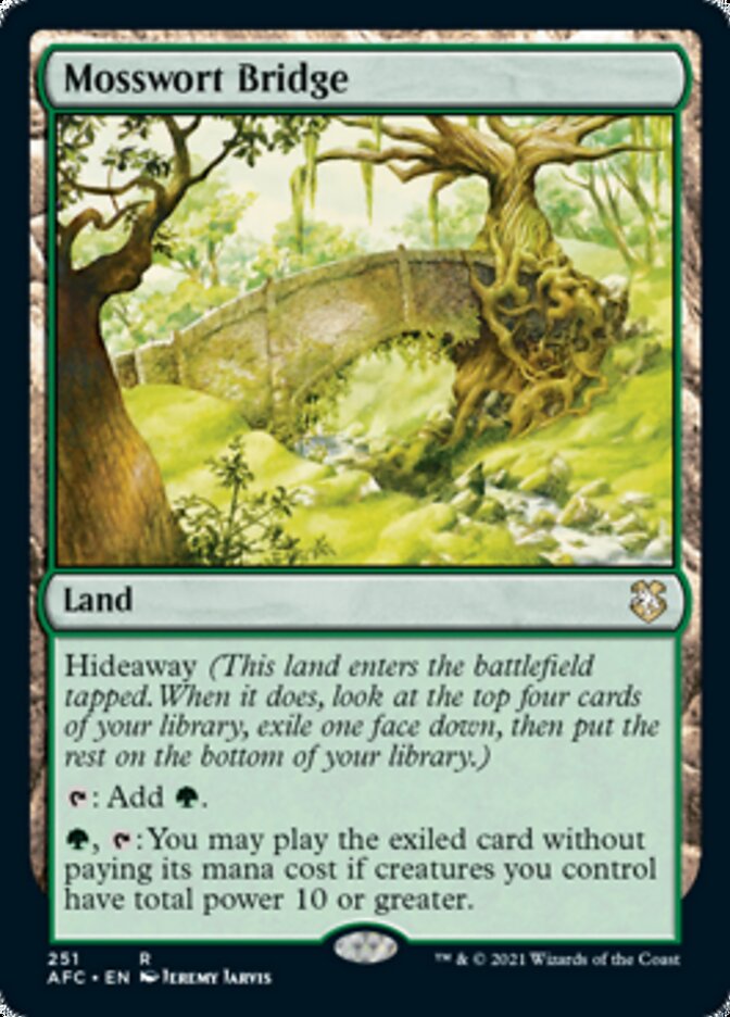 Mosswort Bridge [Dungeons & Dragons: Adventures in the Forgotten Realms Commander] | GnG Games